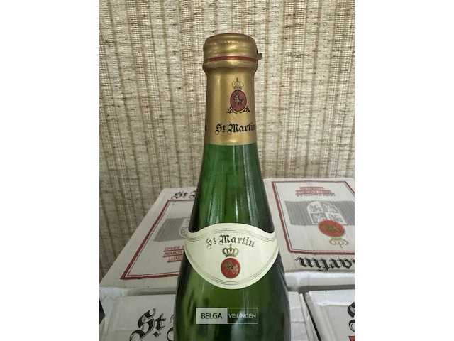 24 flessen 4x 1 doos st martin perlux brut - afbeelding 3 van  5