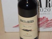 24 flessen à 37,5cl rode wijn rocca rubia, santadi, carignano del sulcis, riserva 2020, 14,5% - afbeelding 1 van  2