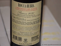 24 flessen à 37,5cl rode wijn rocca rubia, santadi, carignano del sulcis, riserva 2020, 14,5% - afbeelding 2 van  2