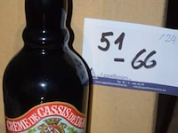 24 flessen à 70cl likeur créme de cassis de dijon, charles le téméraire, 16%