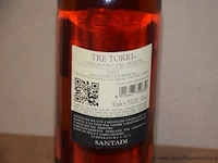 24 flessen à 75cl rosé wijn tre torri, santadi, carignano del sulcis, 2017, 13% - afbeelding 2 van  2