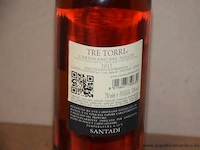 24 flessen à 75cl rosé wijn tre torri, santadi, carignano del sulcis, 2017, 13% - afbeelding 2 van  2