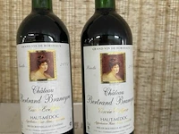 24 flessen x 1 doos chateau bertrand braneyre haut medoc 2005 - afbeelding 4 van  6