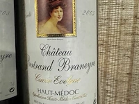 24 flessen x 1 doos chateau bertrand braneyre haut medoc 2005 - afbeelding 5 van  6