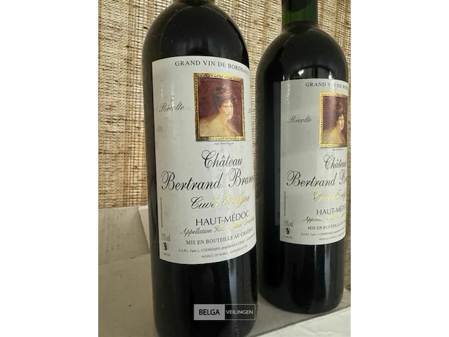 24 flessen x 1 doos chateau bertrand braneyre haut medoc 2005 - afbeelding 6 van  6