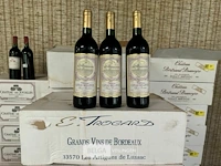 24 flessen2x 1 doos chateau cateau bellevue saint emilion 1998 - afbeelding 1 van  4
