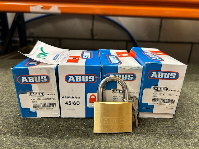 24 hangsloten abus - afbeelding 1 van  4