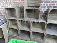 24 houten fruitkisten - afbeelding 1 van  3