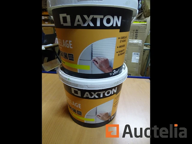 24 kg (2 potten) axton wandtegellijm voor binnen - afbeelding 1 van  7