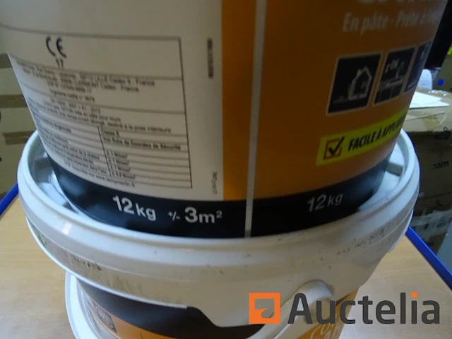 24 kg (2 potten) axton wandtegellijm voor binnen - afbeelding 3 van  7