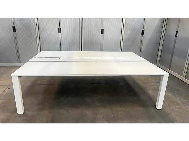 2/4 persoons vergadertafel/bureau - bureau (2x) - afbeelding 4 van  9
