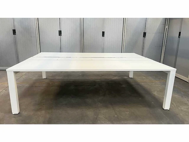 2/4 persoons vergadertafel/bureau - bureau (2x) - afbeelding 8 van  9