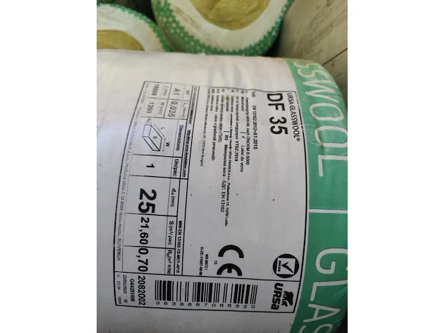 24 rollen glaswol isolatie ursa df35 - afbeelding 3 van  5