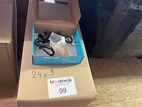 24 rustieke zwarte deurklinken - afbeelding 1 van  6