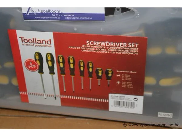 24 schroevendraaier sets toolland - afbeelding 2 van  2