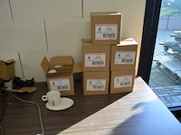 24 tassen met ondertas rombouts cappuccino - afbeelding 1 van  4