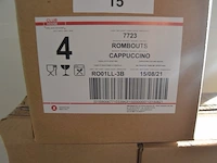 24 tassen met ondertas rombouts cappuccino - afbeelding 3 van  4