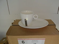 24 tassen met ondertas rombouts espresso - afbeelding 1 van  4