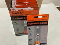 24 tubes secondenlijm houdbaar tot 12/28 - afbeelding 3 van  3