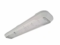 24 x 120cm pro design dubbele led tl t8 armaturen waterdicht wit met reflector - afbeelding 1 van  6