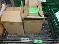 24 x 25 rietjes sier cocktail bamboo 18 cm - afbeelding 2 van  6