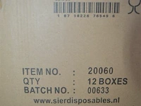 24 x 25 rietjes sier cocktail bamboo 18 cm - afbeelding 3 van  6