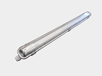 24 x 60cm enkele led tl t8 armaturen waterdicht - afbeelding 2 van  9