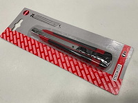 24 x afbreekmes met ijzeren geleider - afbeelding 1 van  3