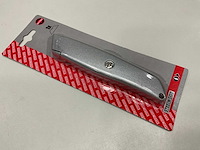 24 x aluminium hobbymes; uitschuifbaar; inclusief mes - afbeelding 1 van  2