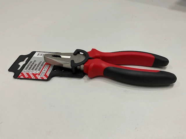 24 x combinatietang 180 mm; pvc handvat - afbeelding 3 van  3