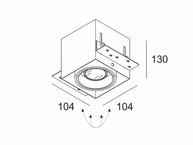24 x deltalight mini grid in trimless armatuur - afbeelding 8 van  9