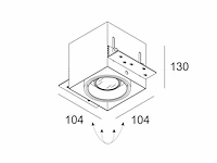 24 x deltalight mini grid in trimless armatuur - afbeelding 8 van  9