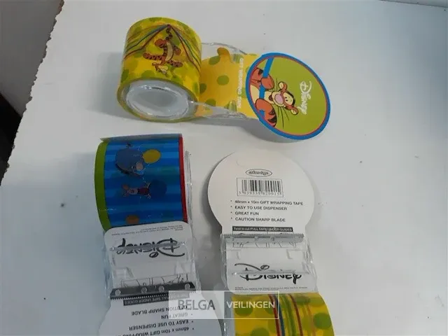 24 x disney tape op afroller 48mm x 10m - afbeelding 3 van  3