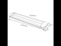 24 x dual tl armatuur 120cm – ip65 waterdicht – fluorescerend frame – binnen / buiten - afbeelding 4 van  6