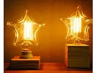 24 x edison filament ster sfeer lampjes - afbeelding 3 van  8