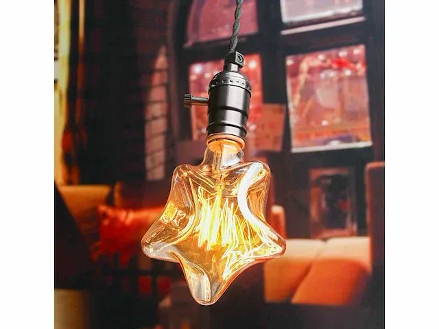 24 x edison filament ster sfeer lampjes - afbeelding 5 van  8