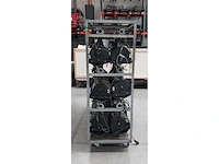 24 x f.a.l. scene pro 1000 flood 1kw asym. w/dolly - afbeelding 2 van  6