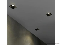 24 x gt deep square kantelbare inbouwspots zwart - afbeelding 7 van  10