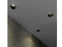 24 x gt deep square kantelbare inbouwspots zwart - afbeelding 8 van  10