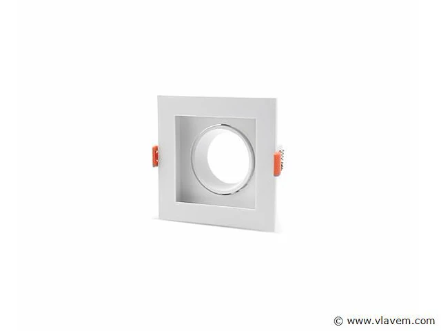 24 x gt square design inbouwspots wit - afbeelding 7 van  8