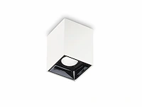24 x gt square opbouwspots wit/zwart - afbeelding 6 van  6
