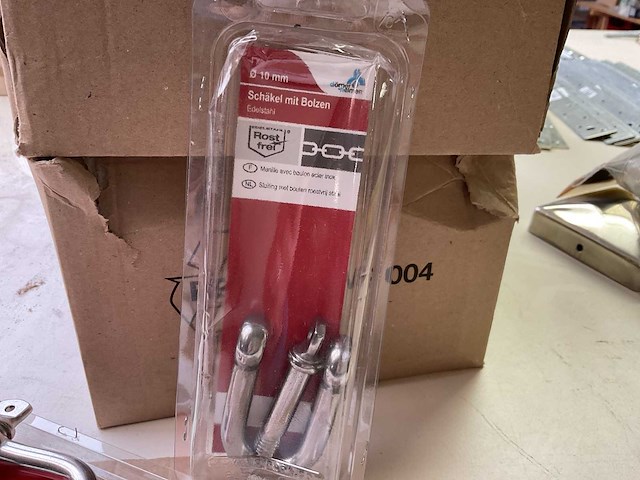 24 x inox d-sluitingen - afbeelding 3 van  4