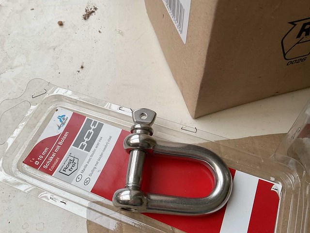 24 x inox d-sluitingen - afbeelding 4 van  4