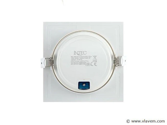 24 x inteq 15 watt ultralage led inbouwspots - afbeelding 3 van  9