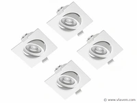 24 x inteq 15 watt ultralage led inbouwspots - afbeelding 7 van  9