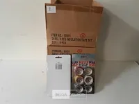 24 x isolatie tape 6 rollen mix kleuren
