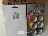 24 x isolatie tape 6 rollen mix kleuren - afbeelding 3 van  3