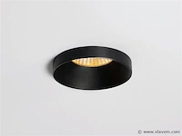 24 x lotus design inbouwspots zwart - afbeelding 8 van  9