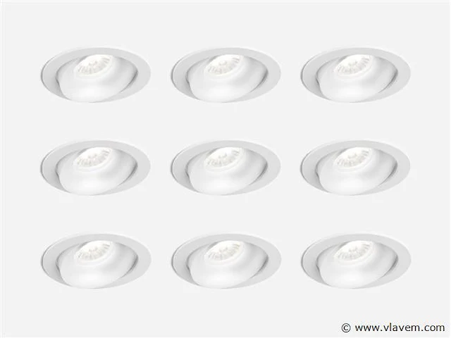 24 x neo design inbouwspots wit - afbeelding 1 van  7