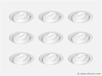 24 x neo design inbouwspots wit - afbeelding 1 van  7